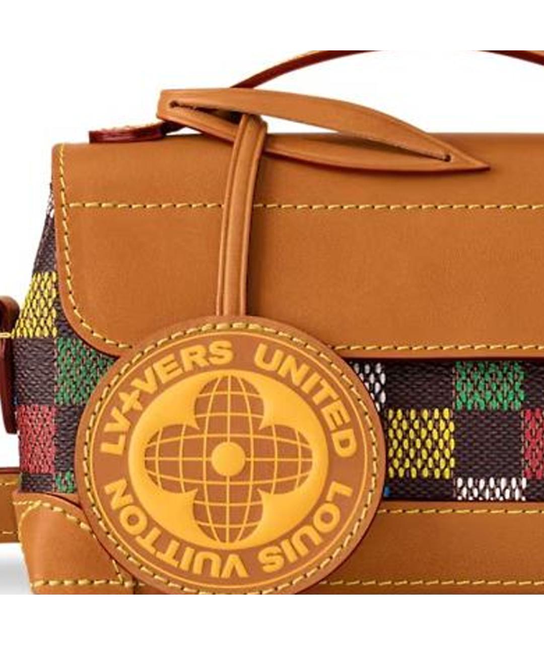LOUIS VUITTON Коричневая сумка на плечо, фото 5