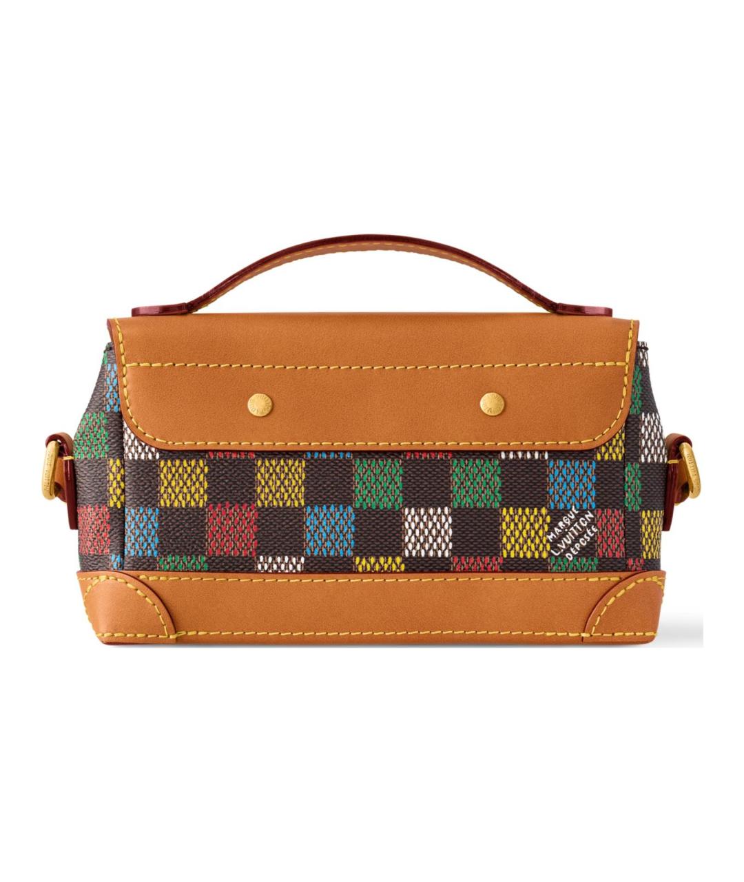 LOUIS VUITTON Коричневая сумка на плечо, фото 3