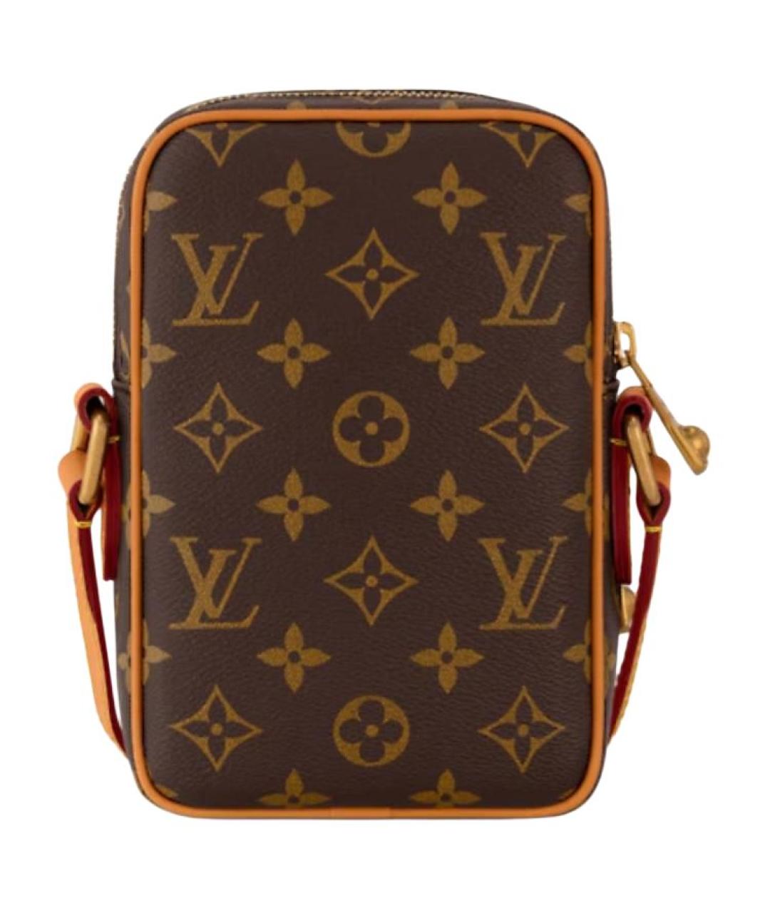 LOUIS VUITTON Коричневая сумка на плечо, фото 3