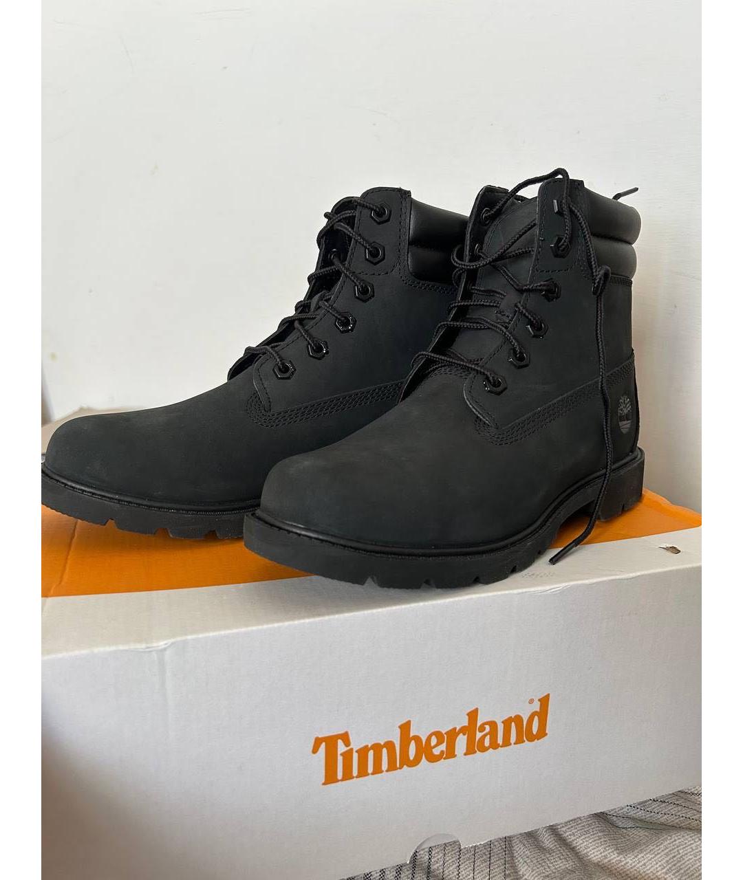 TIMBERLAND Черные нубуковые ботинки, фото 2