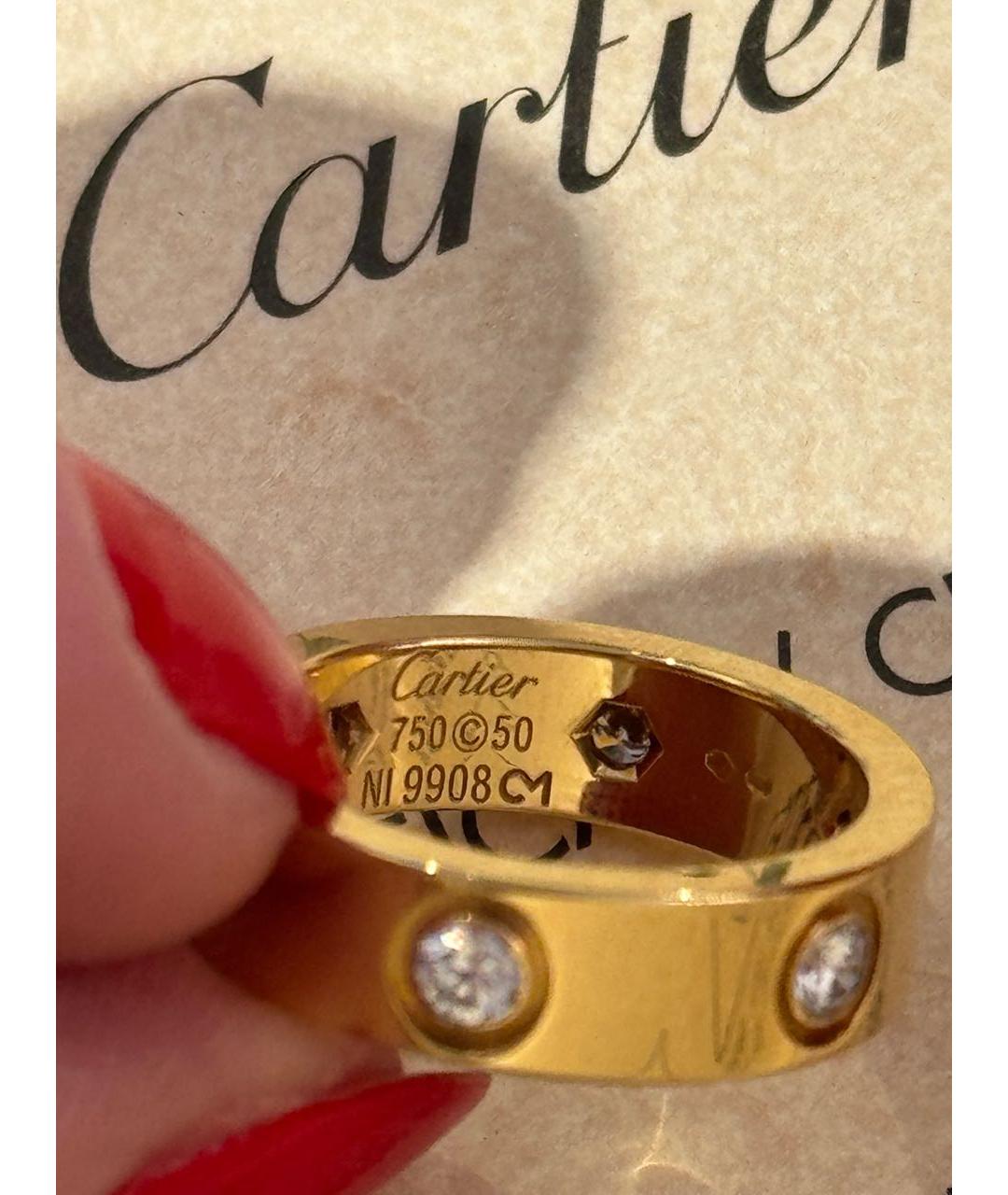 CARTIER Желтое кольцо из желтого золота, фото 6