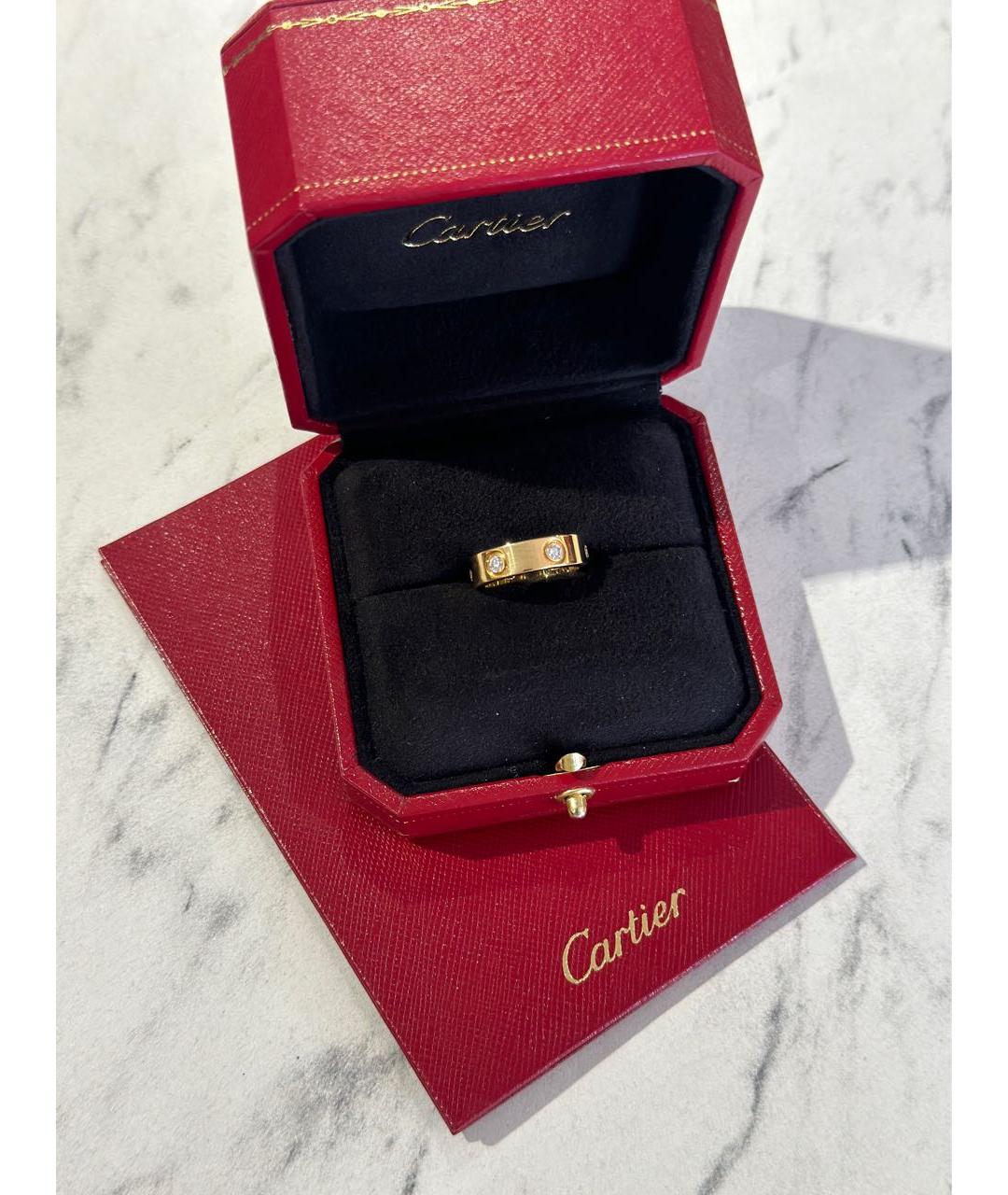 CARTIER Желтое кольцо из желтого золота, фото 2