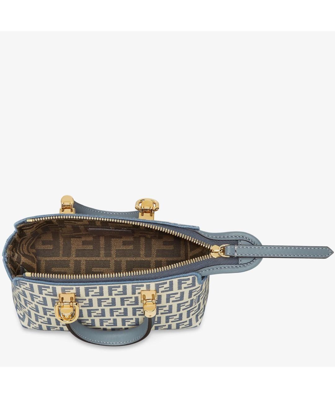 FENDI Мульти тканевая сумка с короткими ручками, фото 2