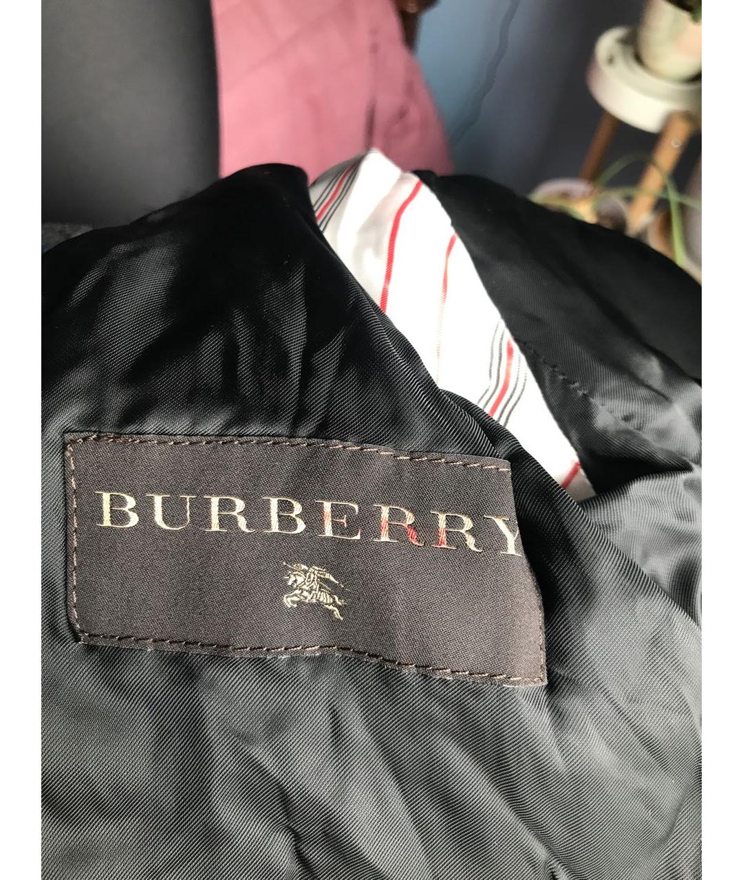 BURBERRY Мульти шерстяная куртка, фото 4