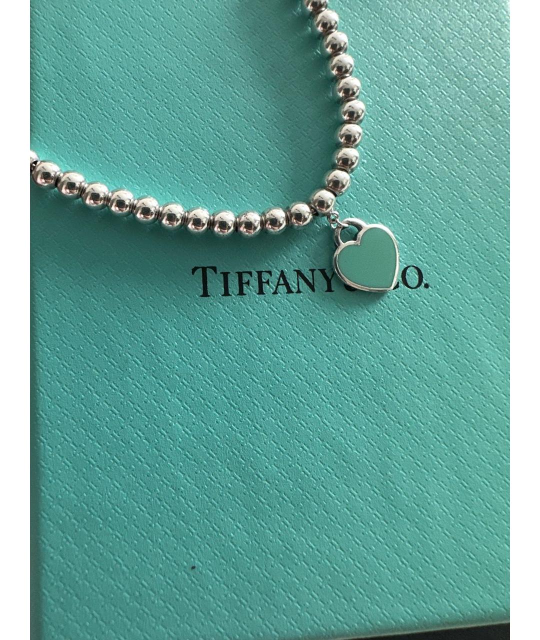 TIFFANY&CO Серебрянный серебряный браслет, фото 2