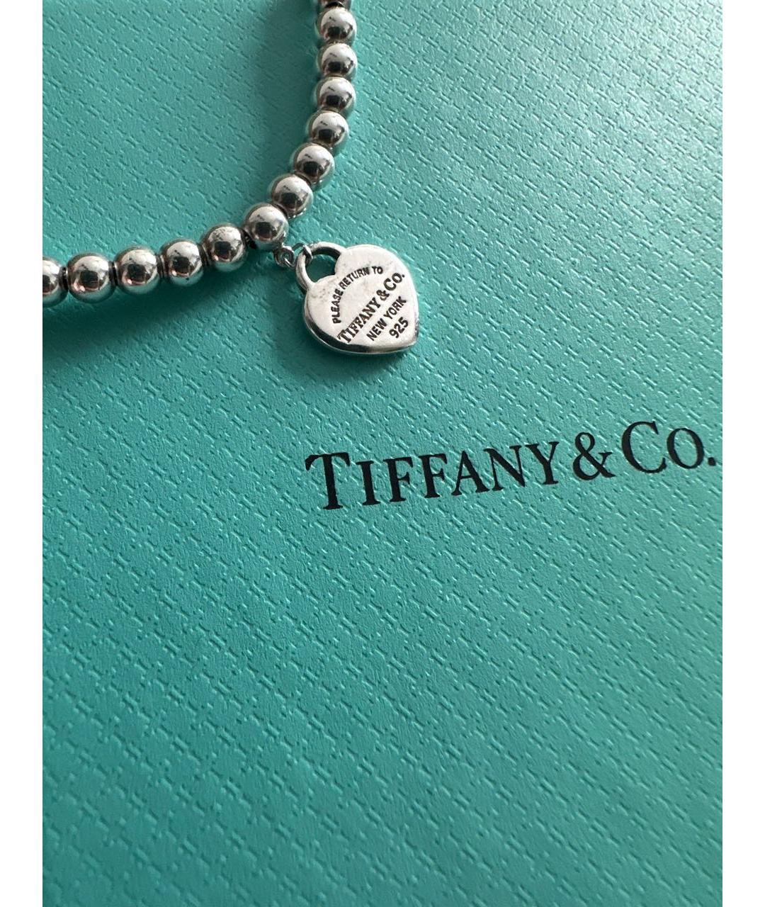 TIFFANY&CO Серебрянный серебряный браслет, фото 3