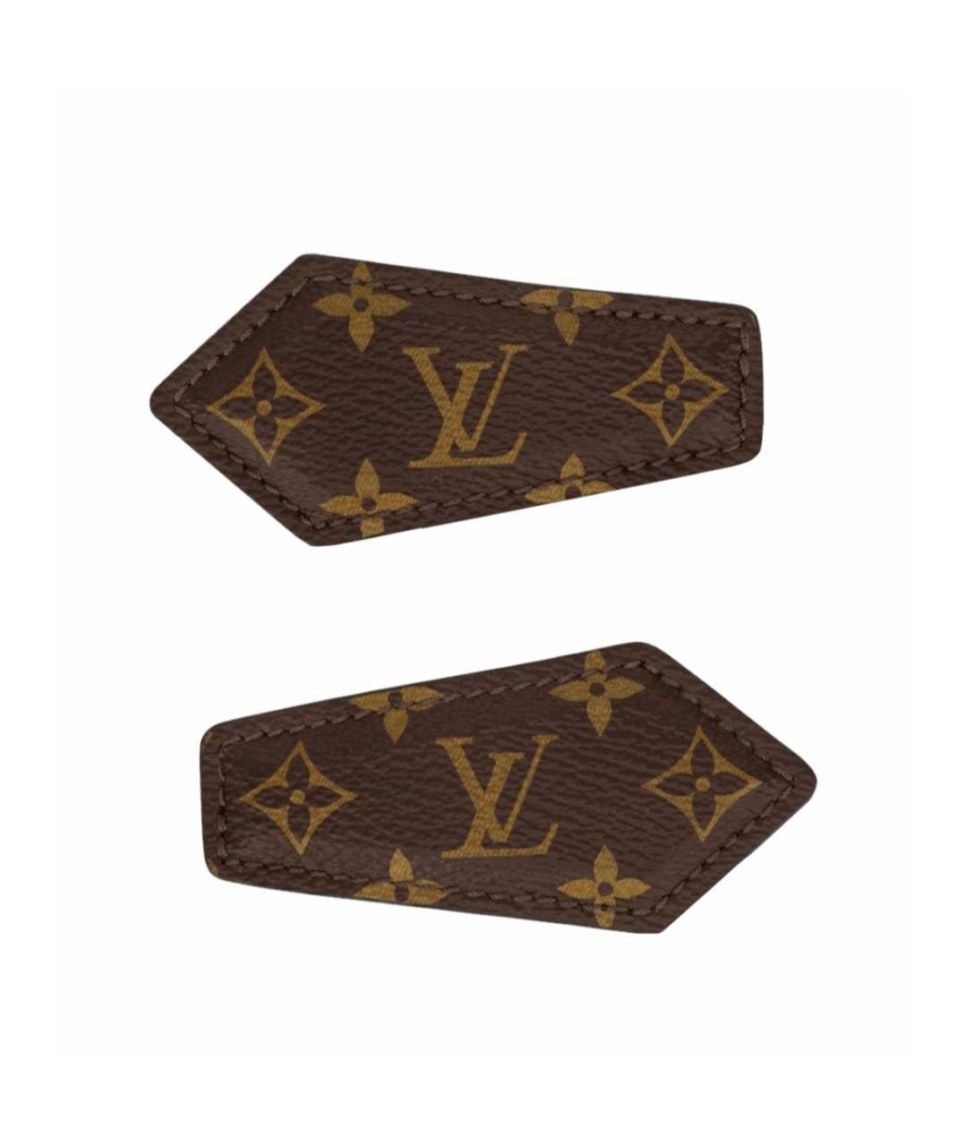 LOUIS VUITTON Коричневая заколка, фото 1