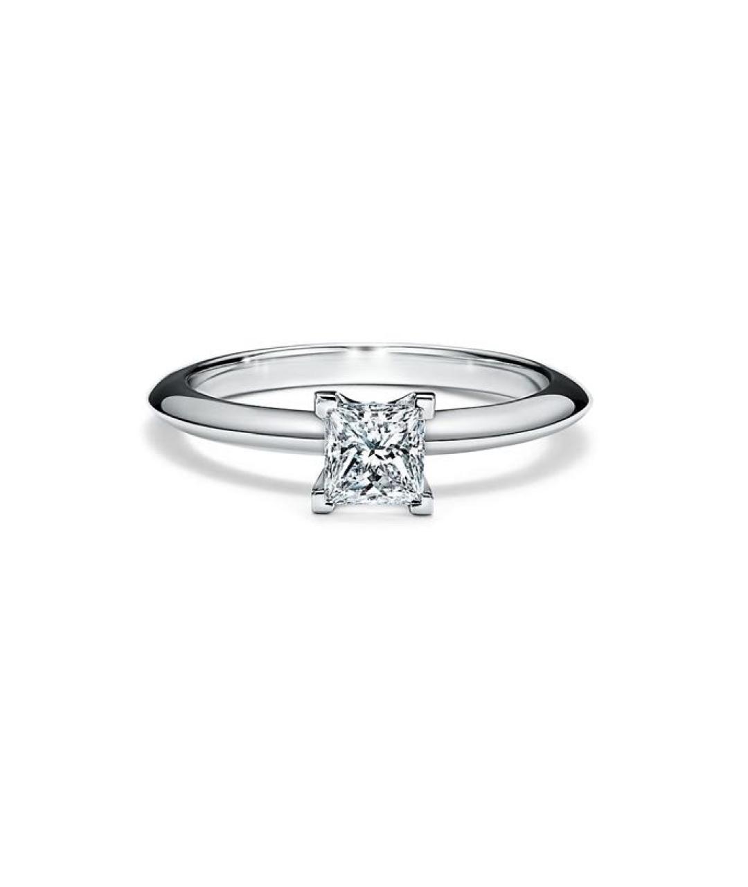 TIFFANY&CO Платиновое кольцо, фото 6