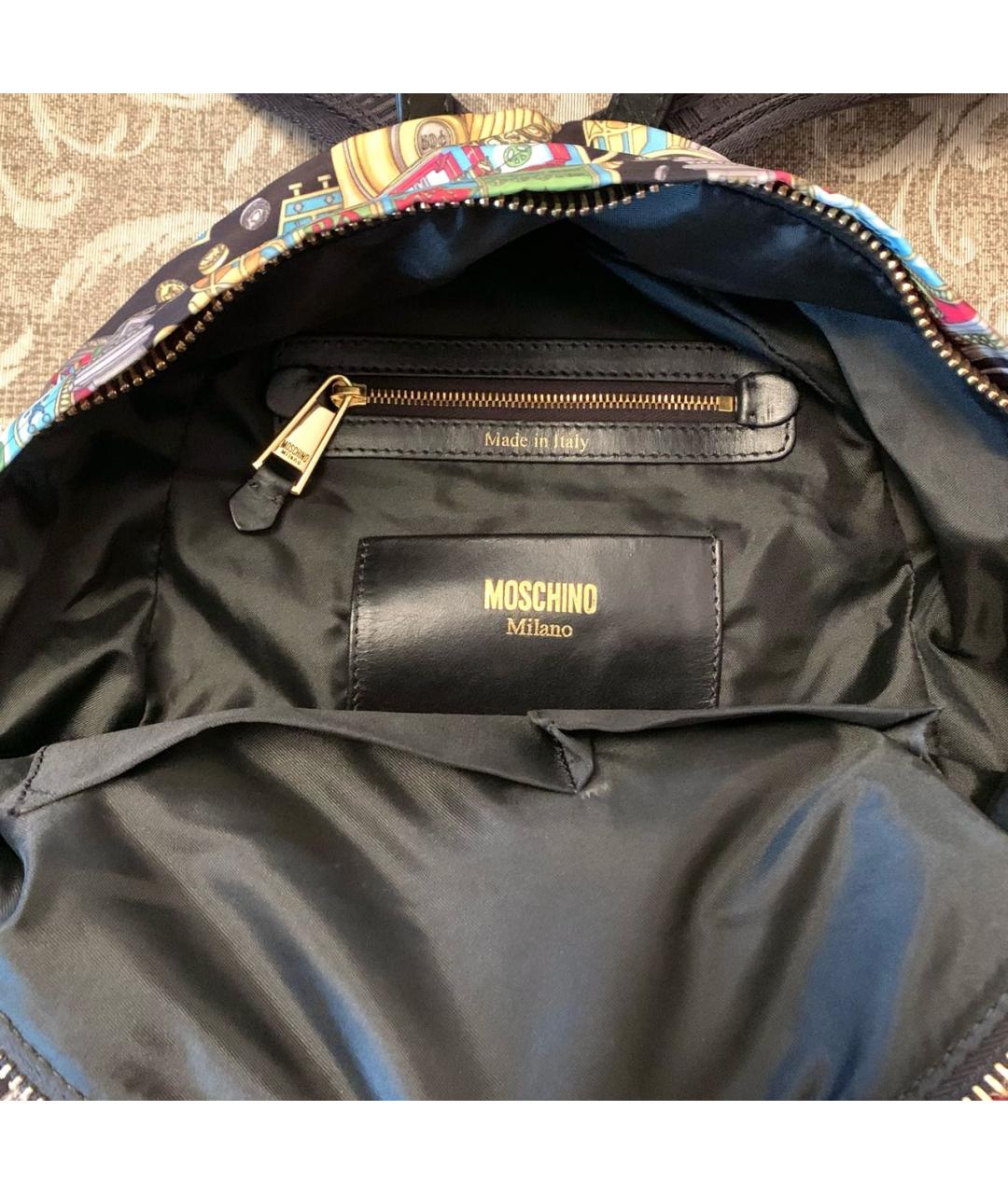 MOSCHINO Мульти синтетический рюкзак, фото 4