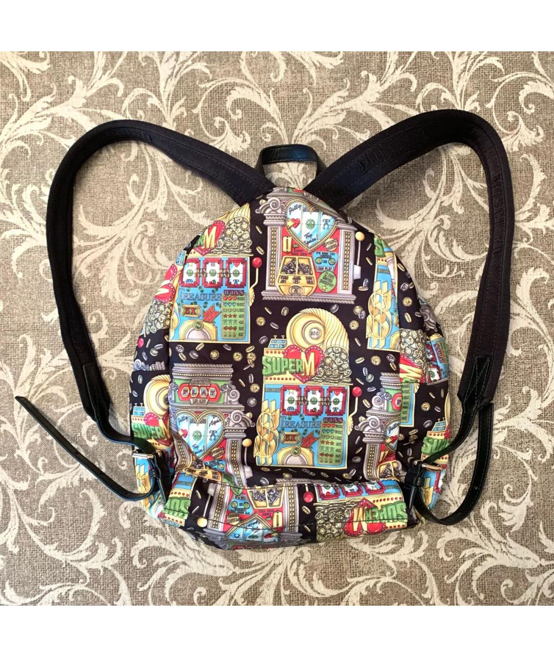 MOSCHINO Мульти синтетический рюкзак, фото 3