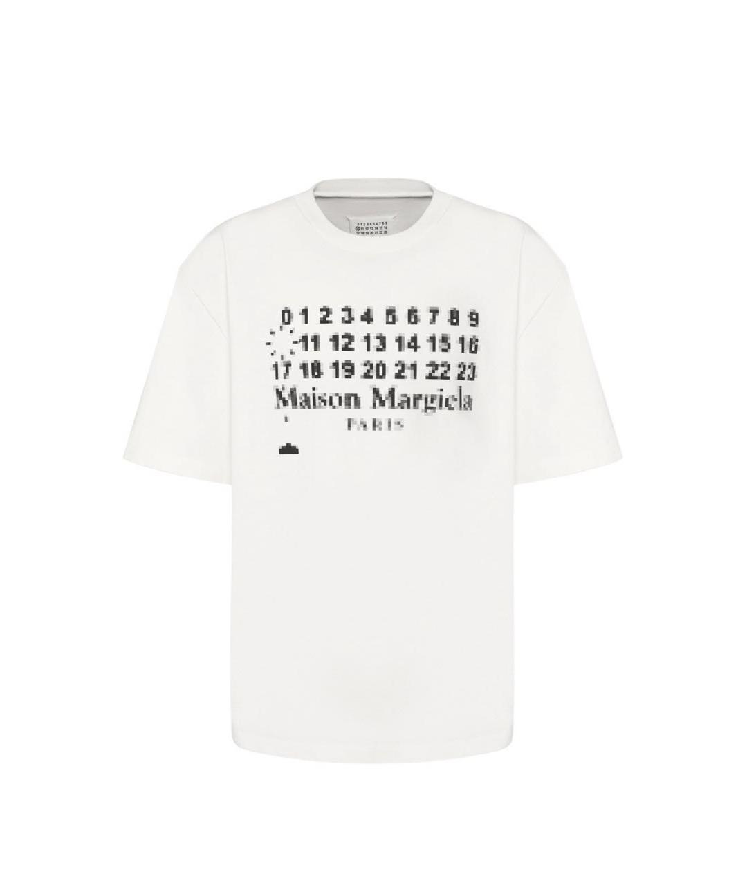 MAISON MARGIELA Белая футболка, фото 1