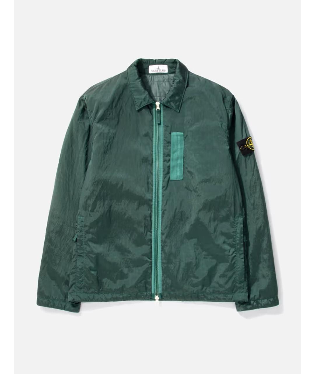 STONE ISLAND Зеленая куртка, фото 10