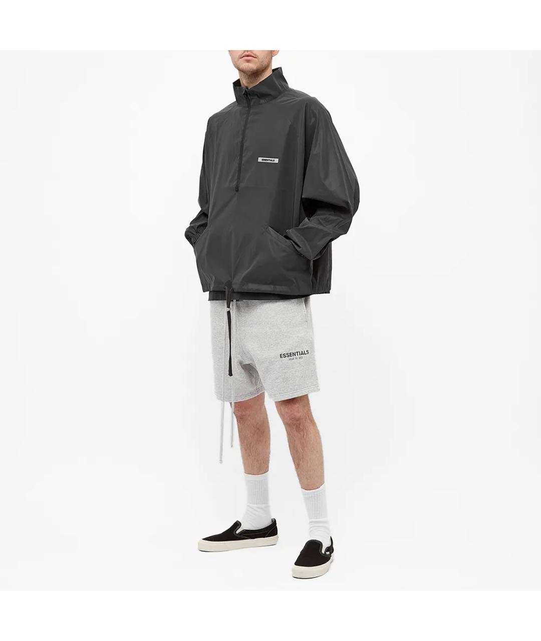 FEAR OF GOD ESSENTIALS Черная куртка, фото 2