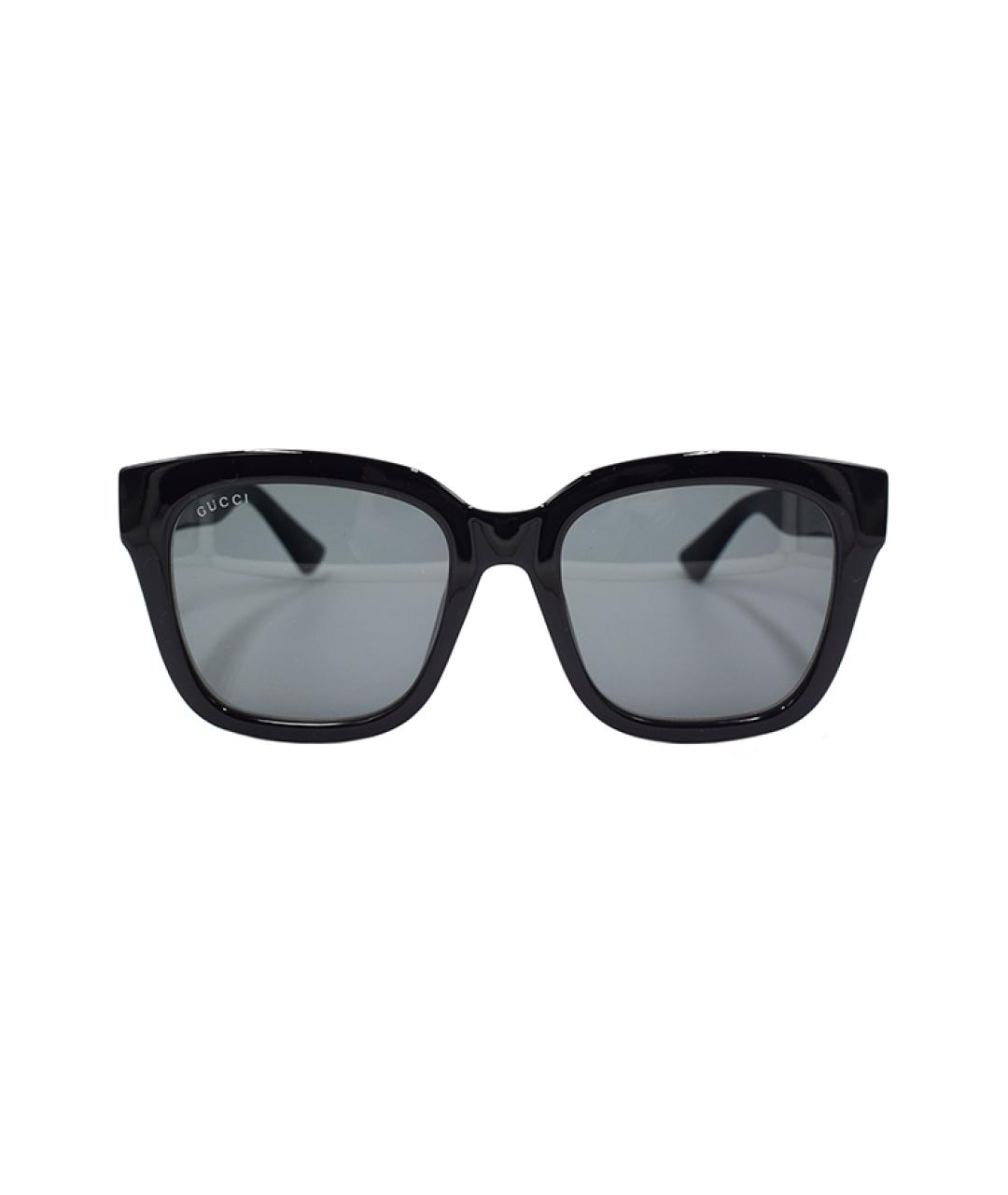 GUCCI Черные пластиковые солнцезащитные очки, фото 2