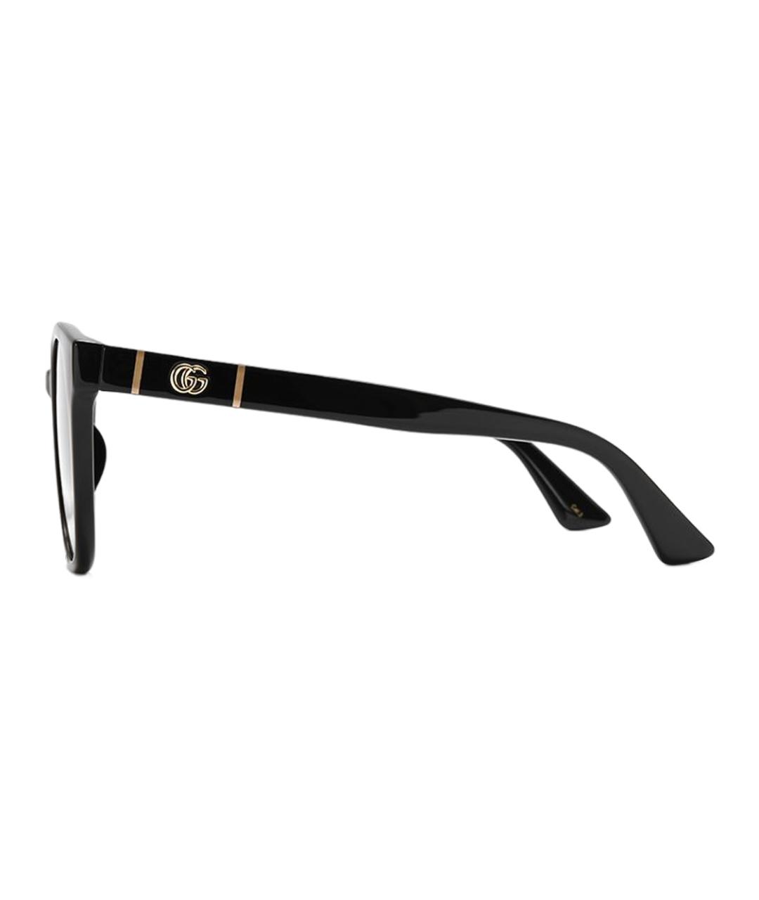 GUCCI Черные пластиковые солнцезащитные очки, фото 3