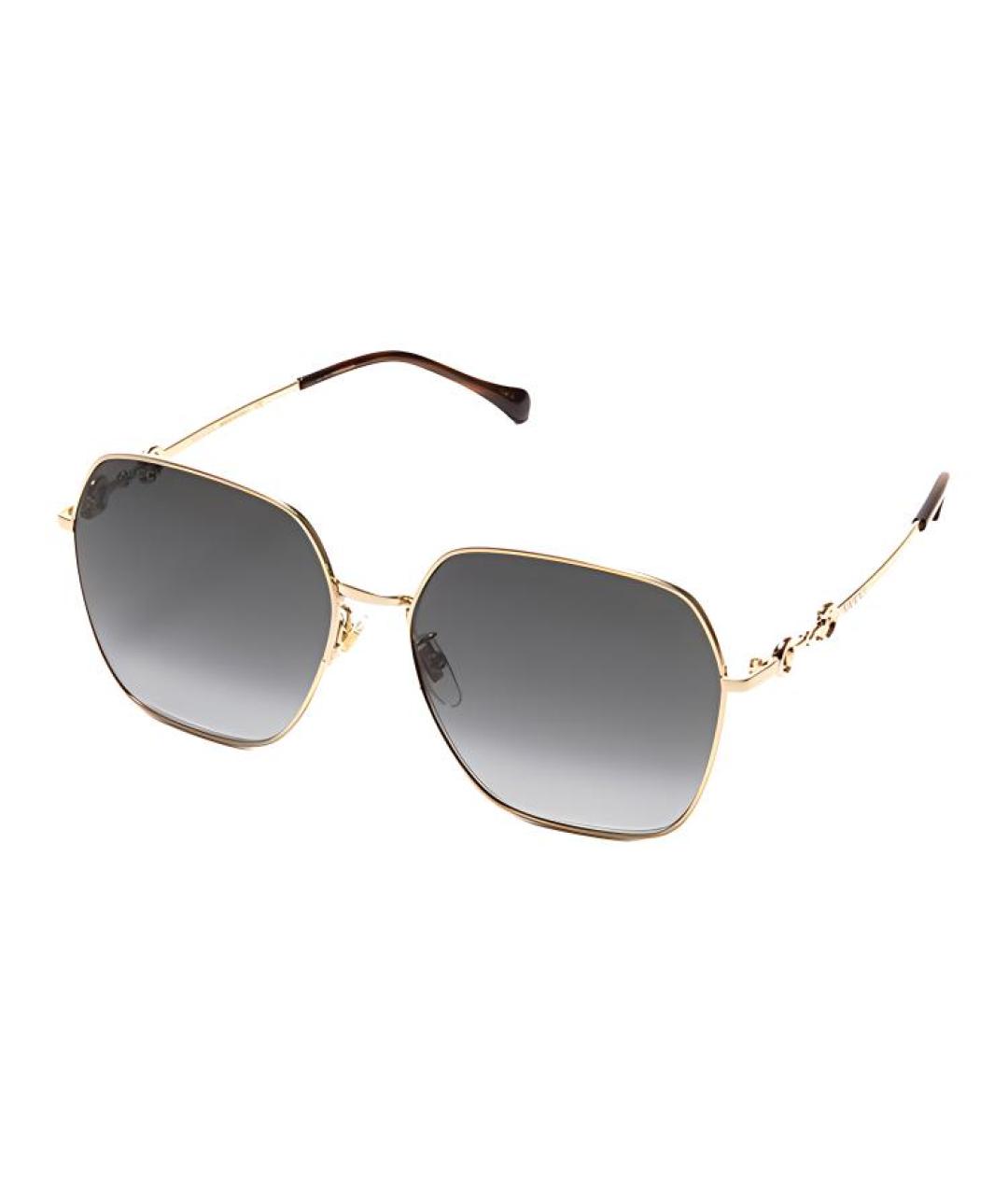 GUCCI Металлические солнцезащитные очки, фото 2