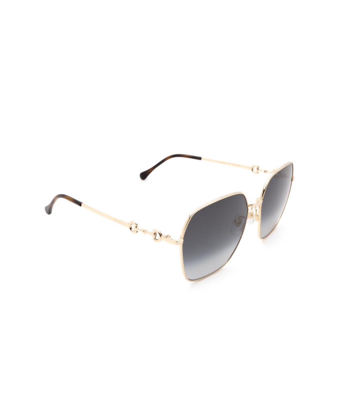 GUCCI Металлические солнцезащитные очки, фото 1