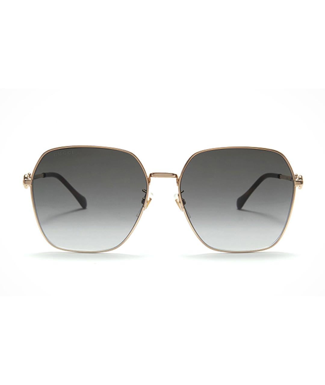 GUCCI Металлические солнцезащитные очки, фото 3