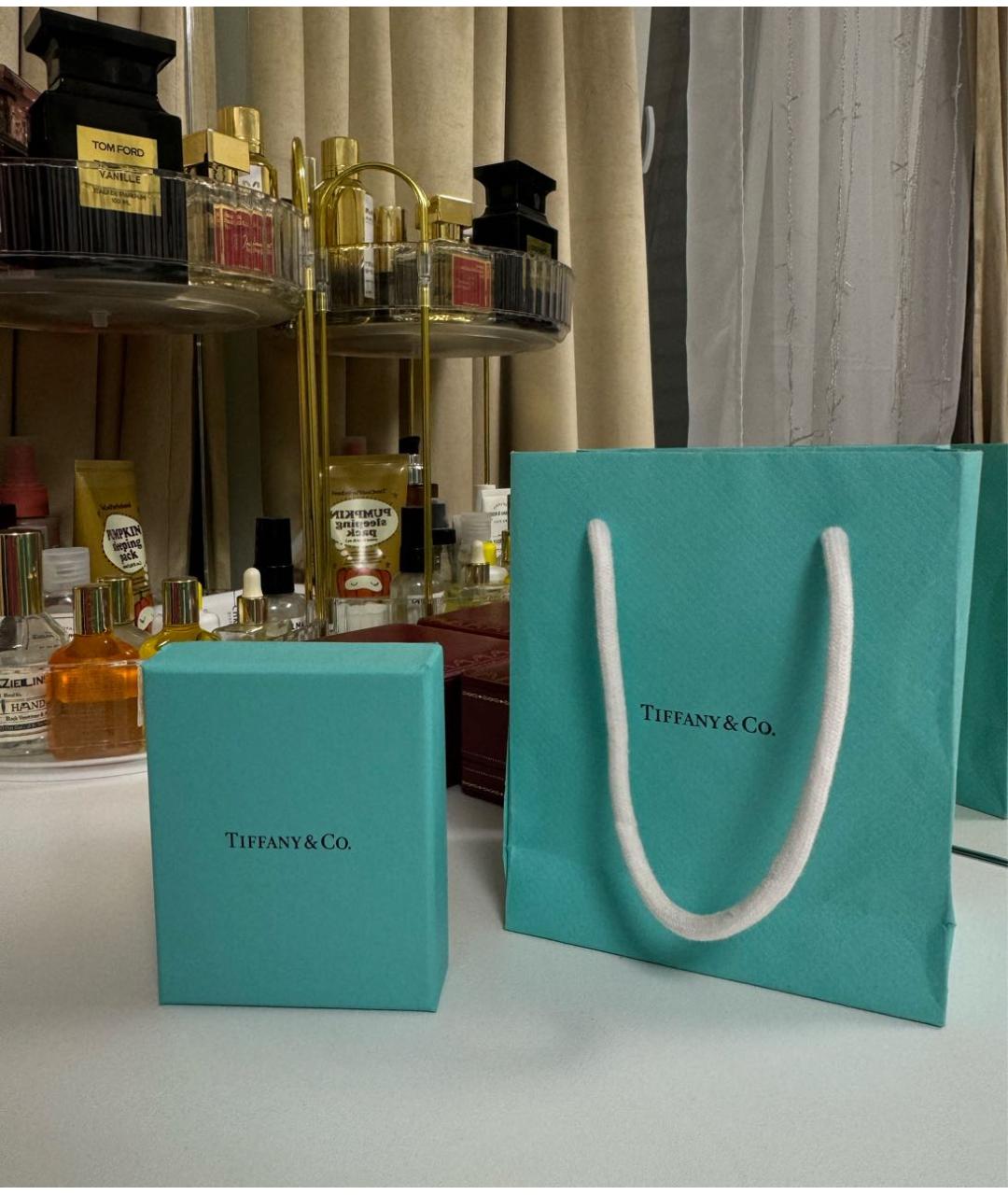 TIFFANY&CO Белое серебряное кольцо, фото 4