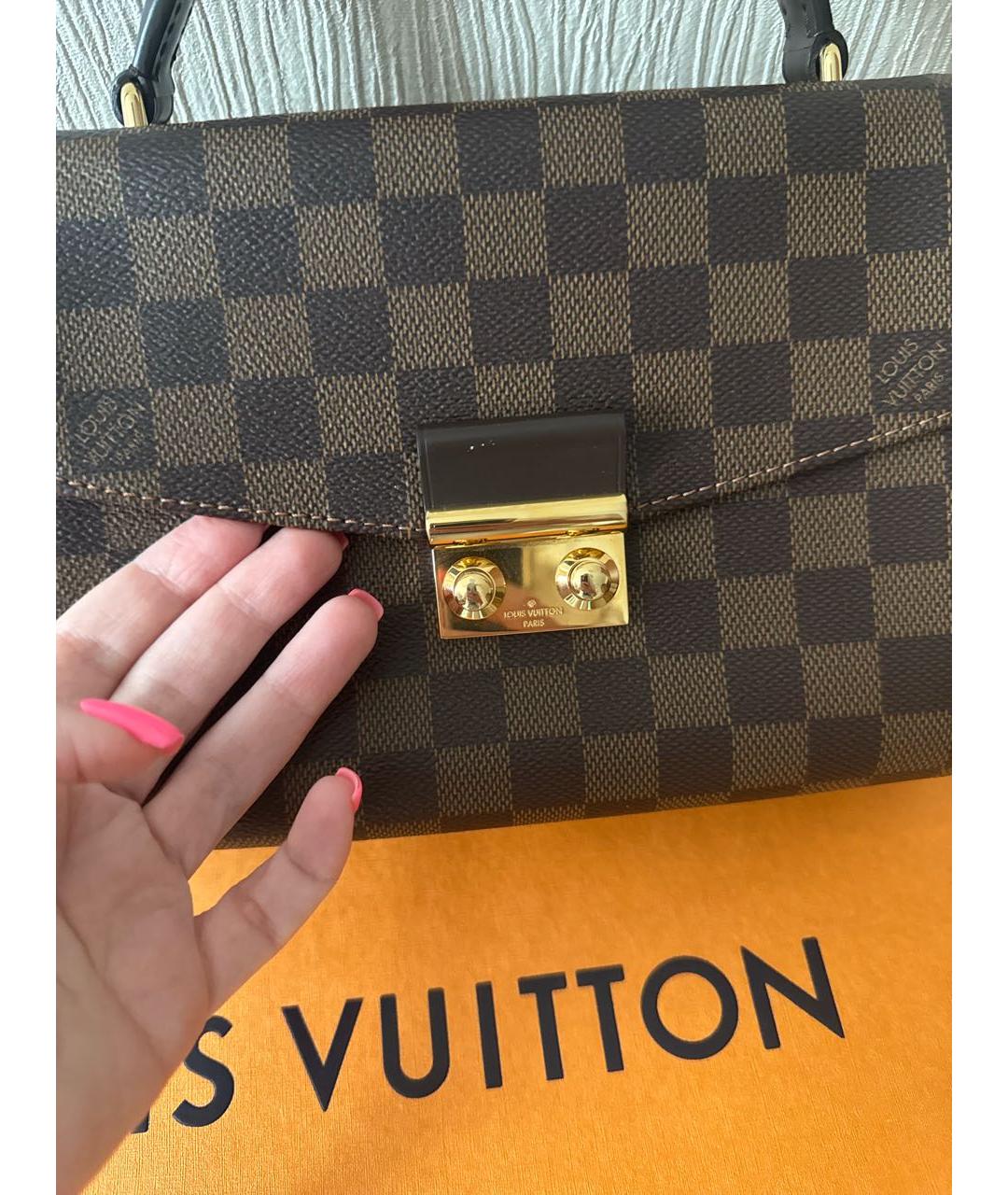 LOUIS VUITTON Коричневая сумка через плечо, фото 2