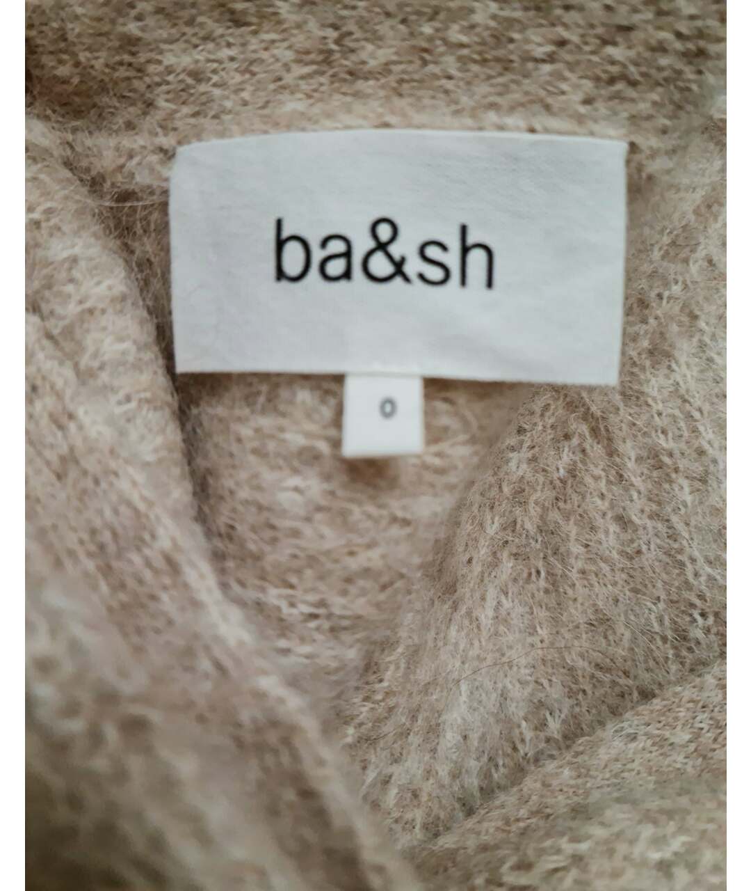BA&SH Бежевый шерстяной джемпер / свитер, фото 2