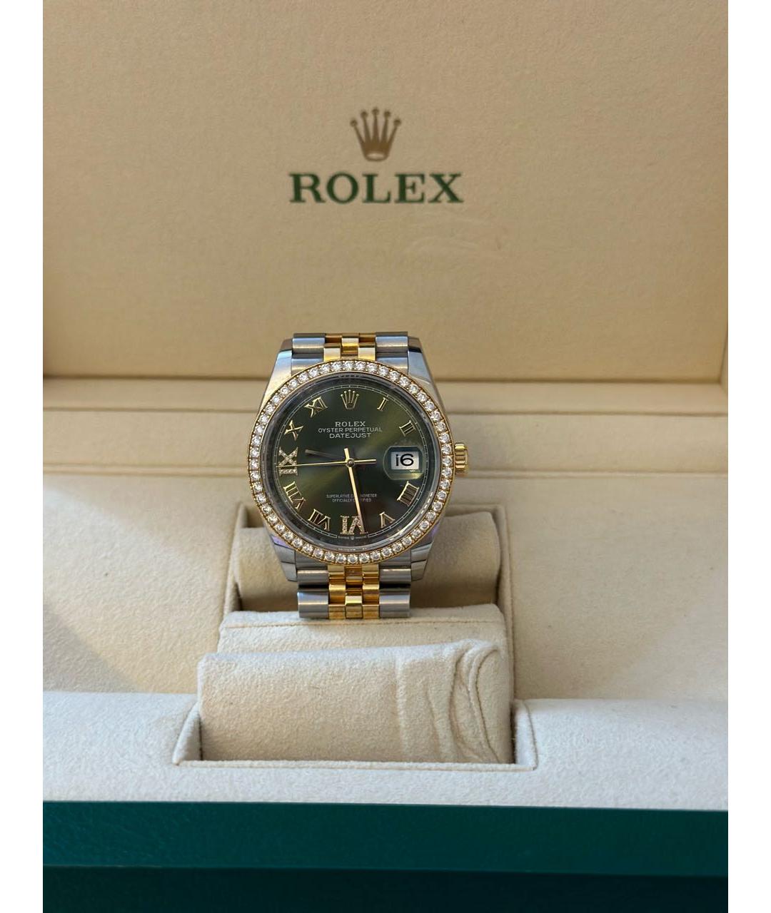 ROLEX Серебряные часы, фото 6