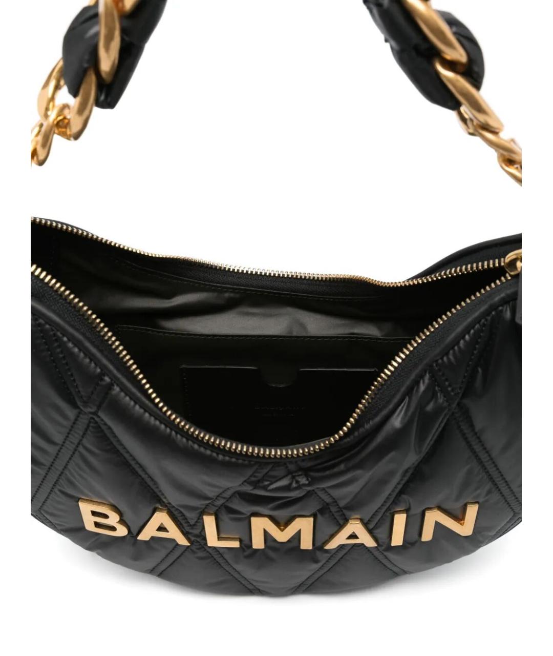 BALMAIN Черная сумка через плечо, фото 3