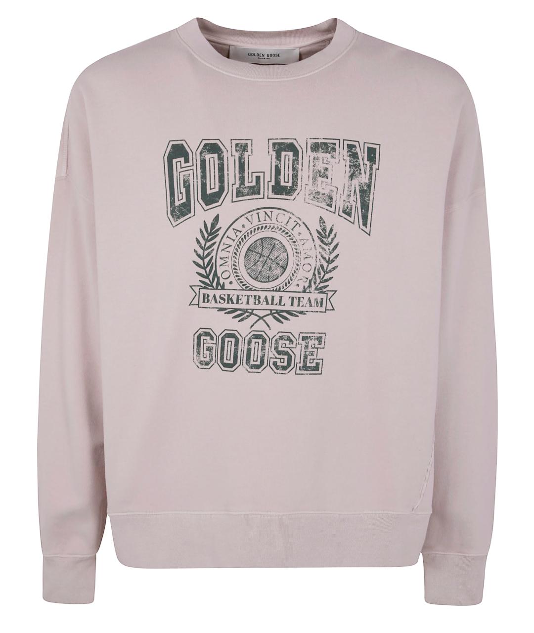 GOLDEN GOOSE DELUXE BRAND Серый хлопковый джемпер / свитер, фото 1