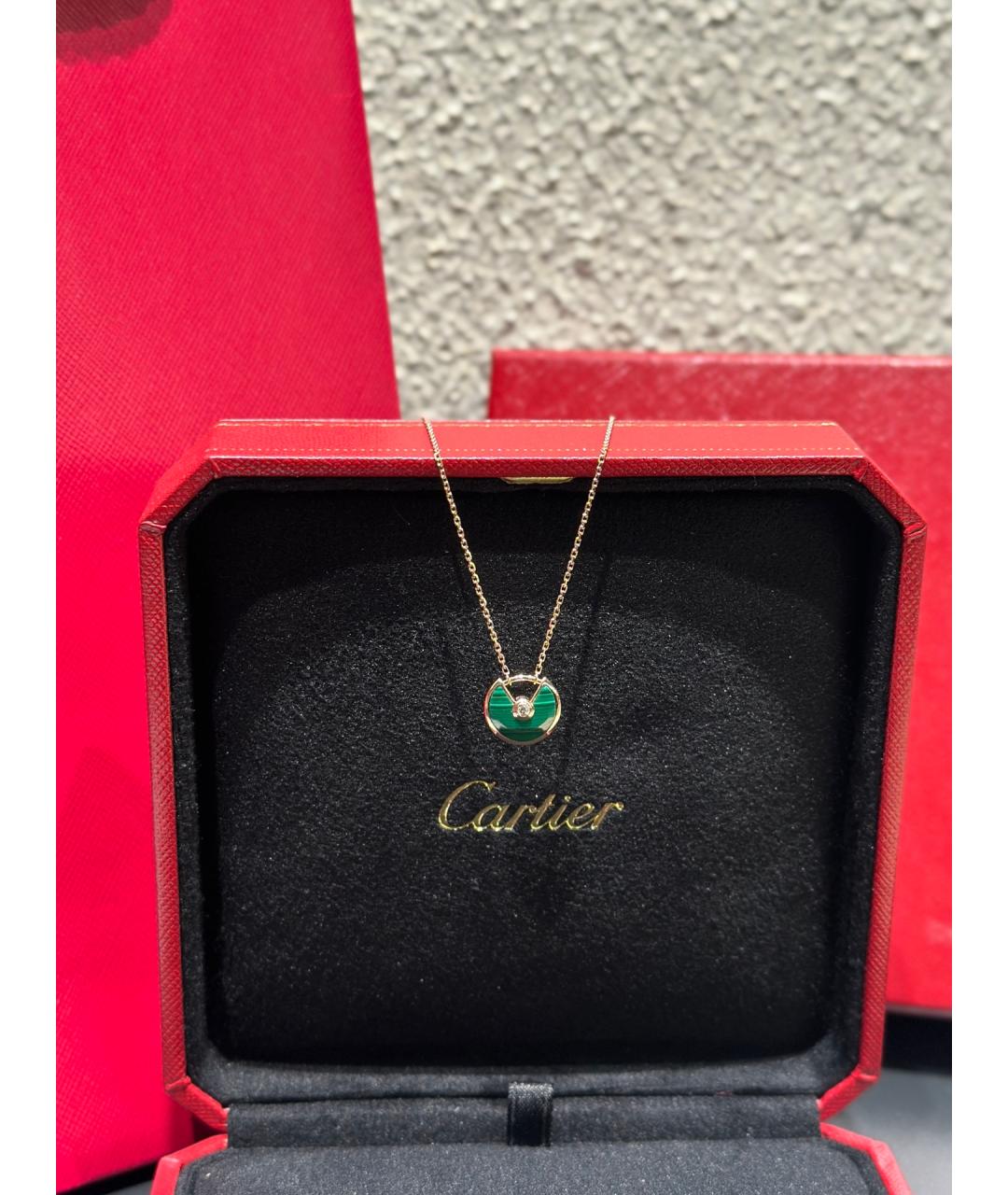 CARTIER Золотое колье из розового золота, фото 7