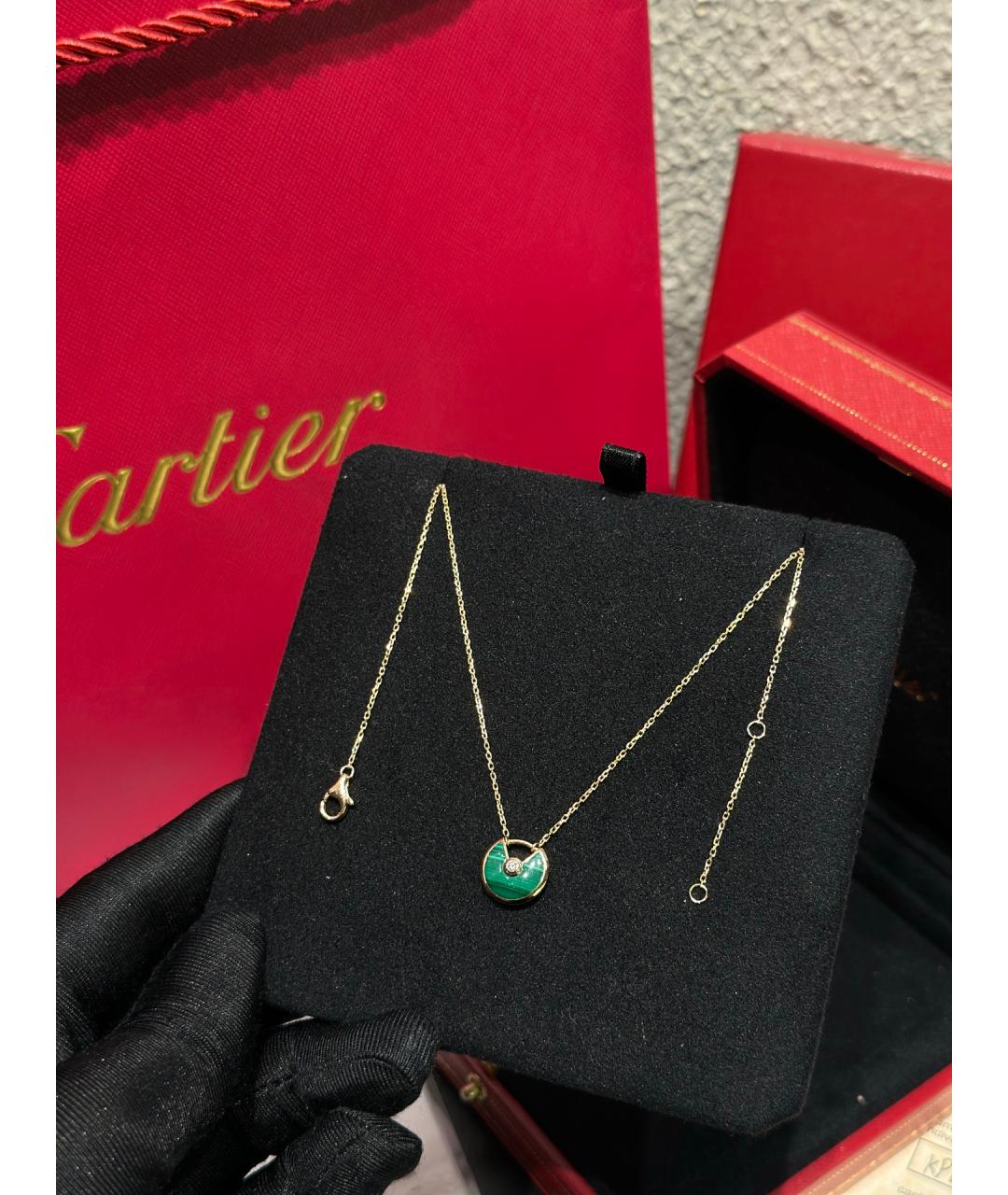 CARTIER Золотое колье из розового золота, фото 5