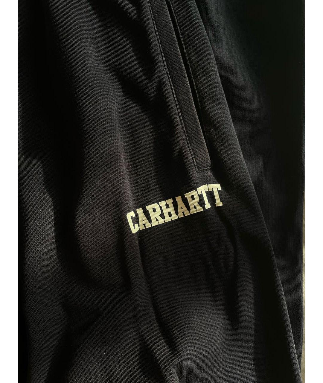 CARHARTT Темно-синие хлопковые спортивные брюки и шорты, фото 3