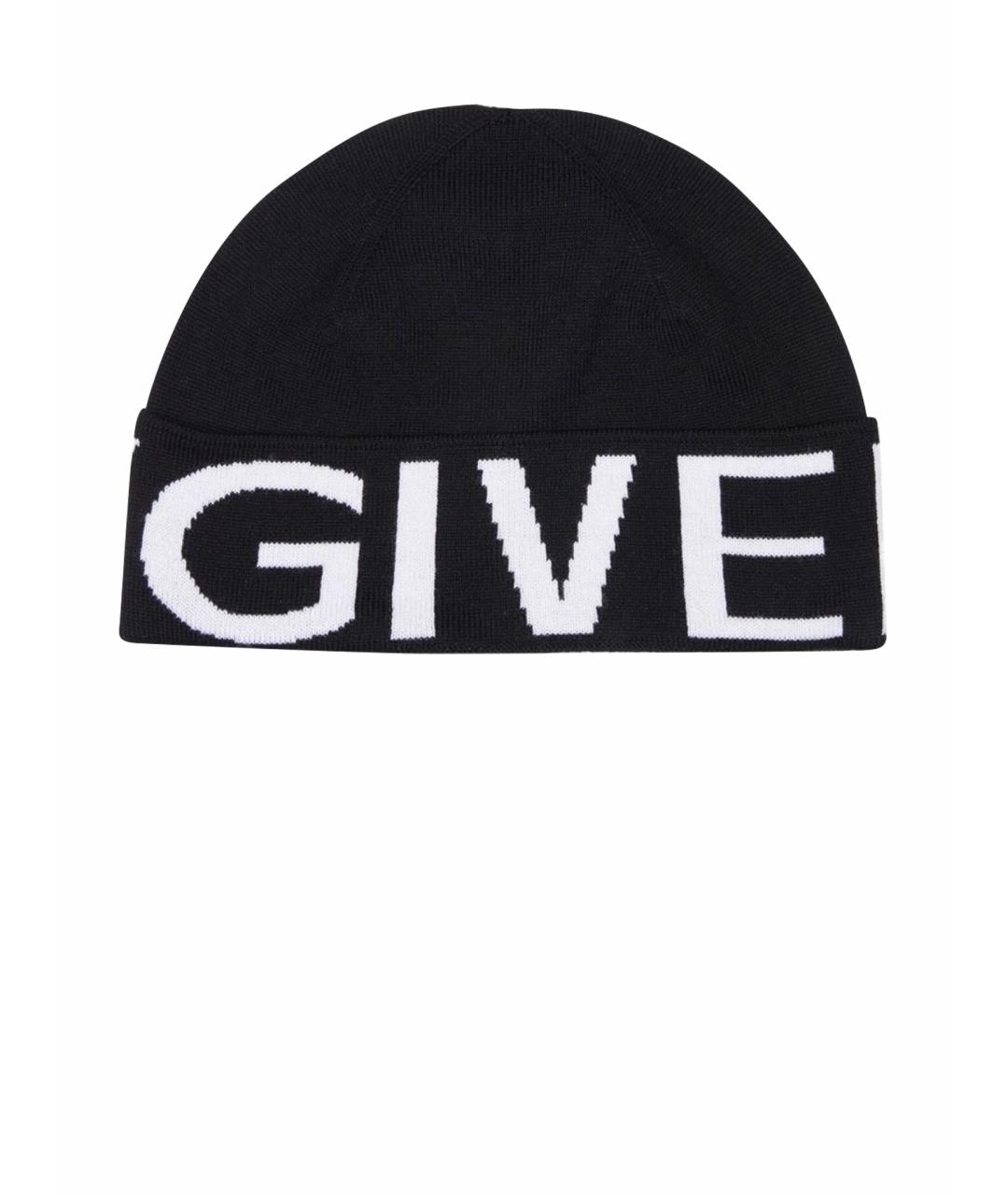 GIVENCHY Черная шерстяная шапка, фото 1