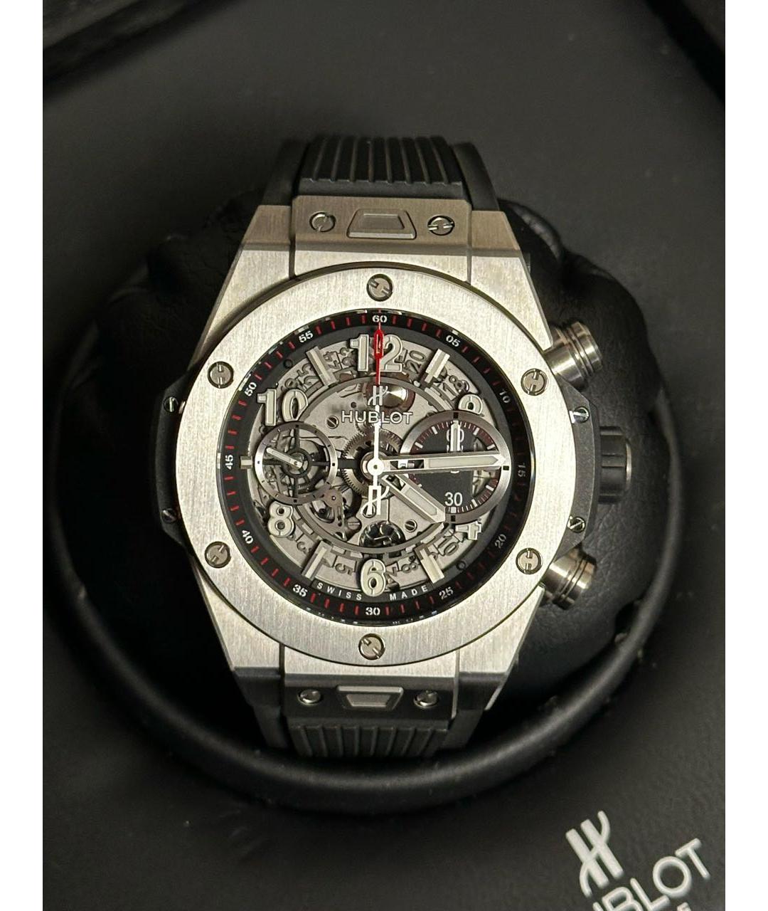 HUBLOT Серебряные часы, фото 6