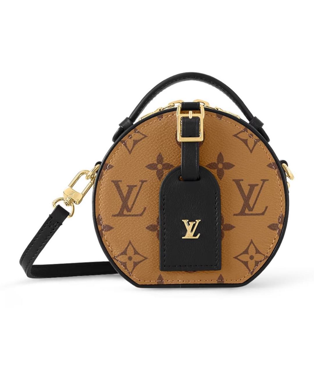 LOUIS VUITTON Коричневая сумка через плечо, фото 9