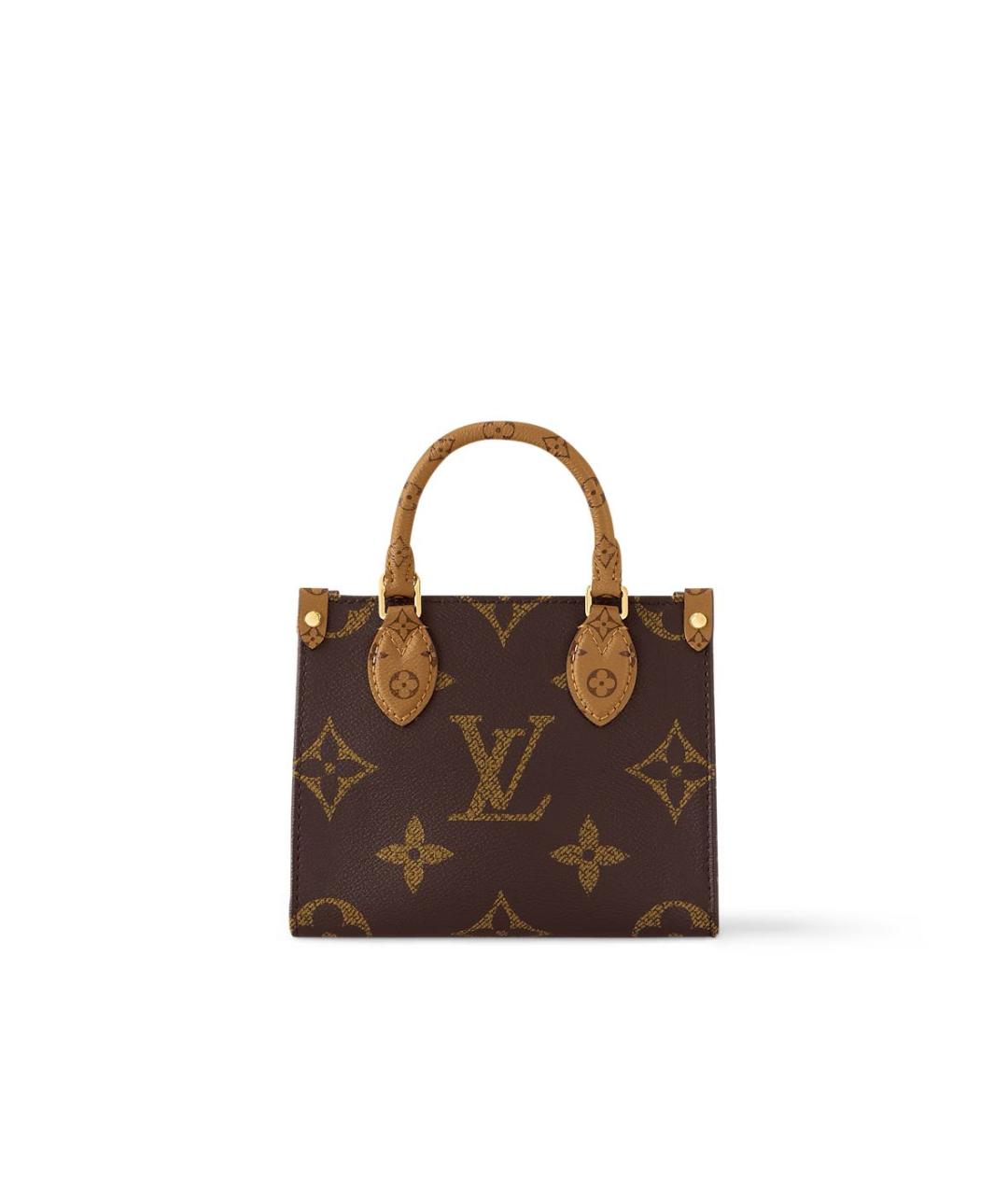 LOUIS VUITTON Коричневая сумка тоут, фото 1