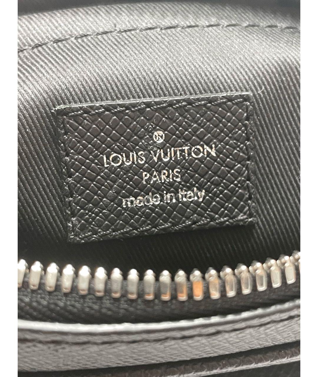 LOUIS VUITTON Антрацитовая сумка на плечо, фото 8