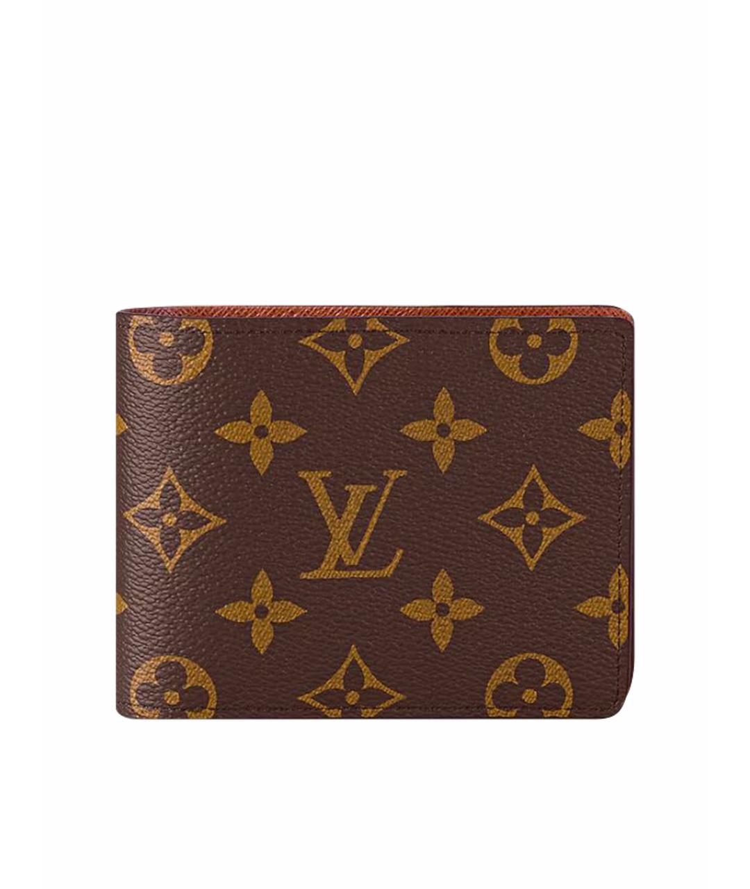 LOUIS VUITTON Коричневый кошелек, фото 1