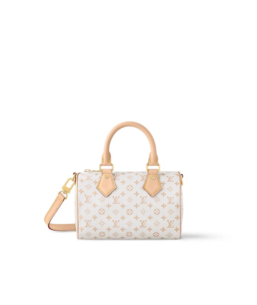 LOUIS VUITTON Белая сумка с короткими ручками, фото 1