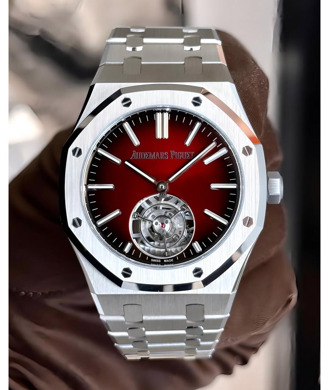 Audemars Piguet Красные часы, фото 4