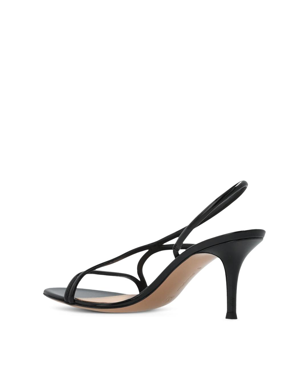 GIANVITO ROSSI Черные босоножки, фото 3