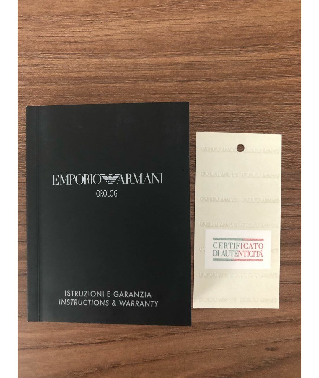 EMPORIO ARMANI Коричневые стальные часы, фото 4