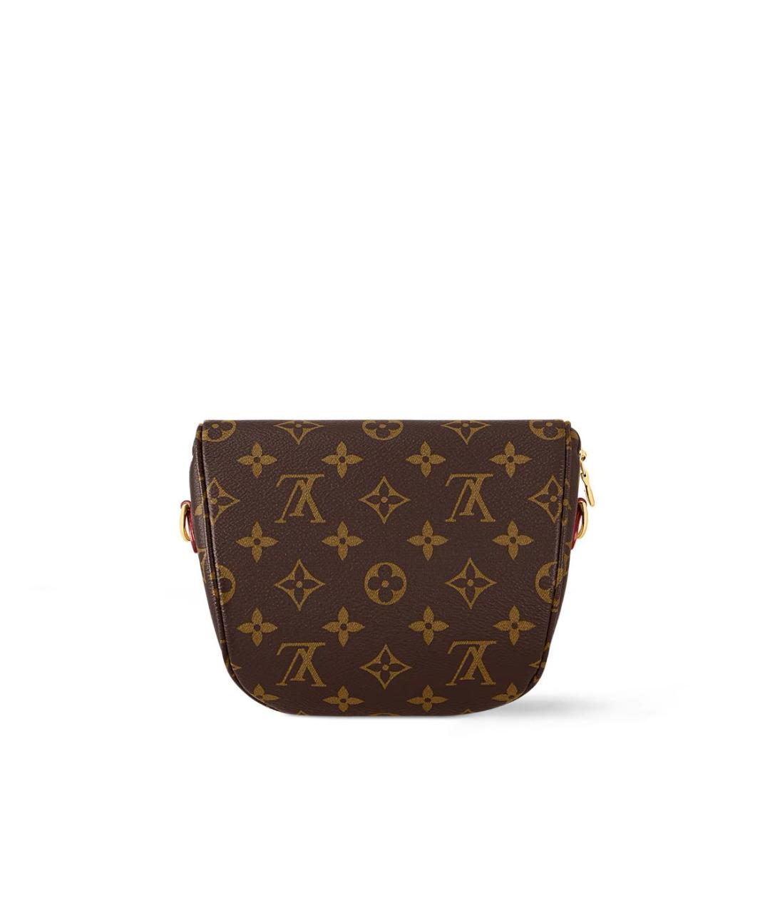 LOUIS VUITTON Коричневая сумка с короткими ручками, фото 4