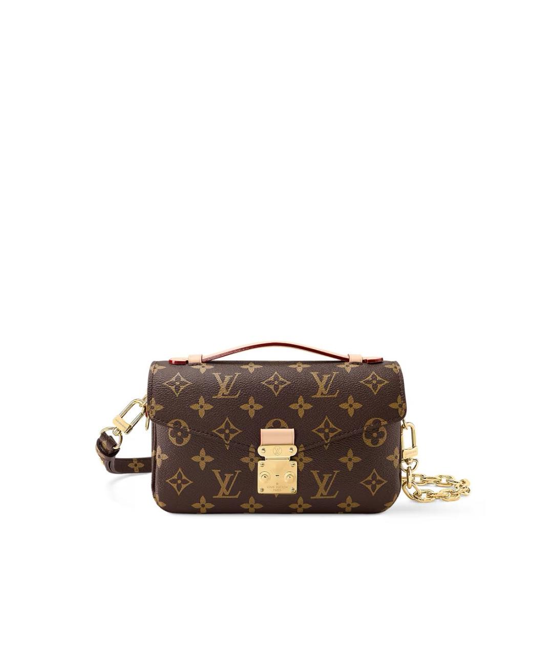 LOUIS VUITTON Коричневая сумка через плечо, фото 1