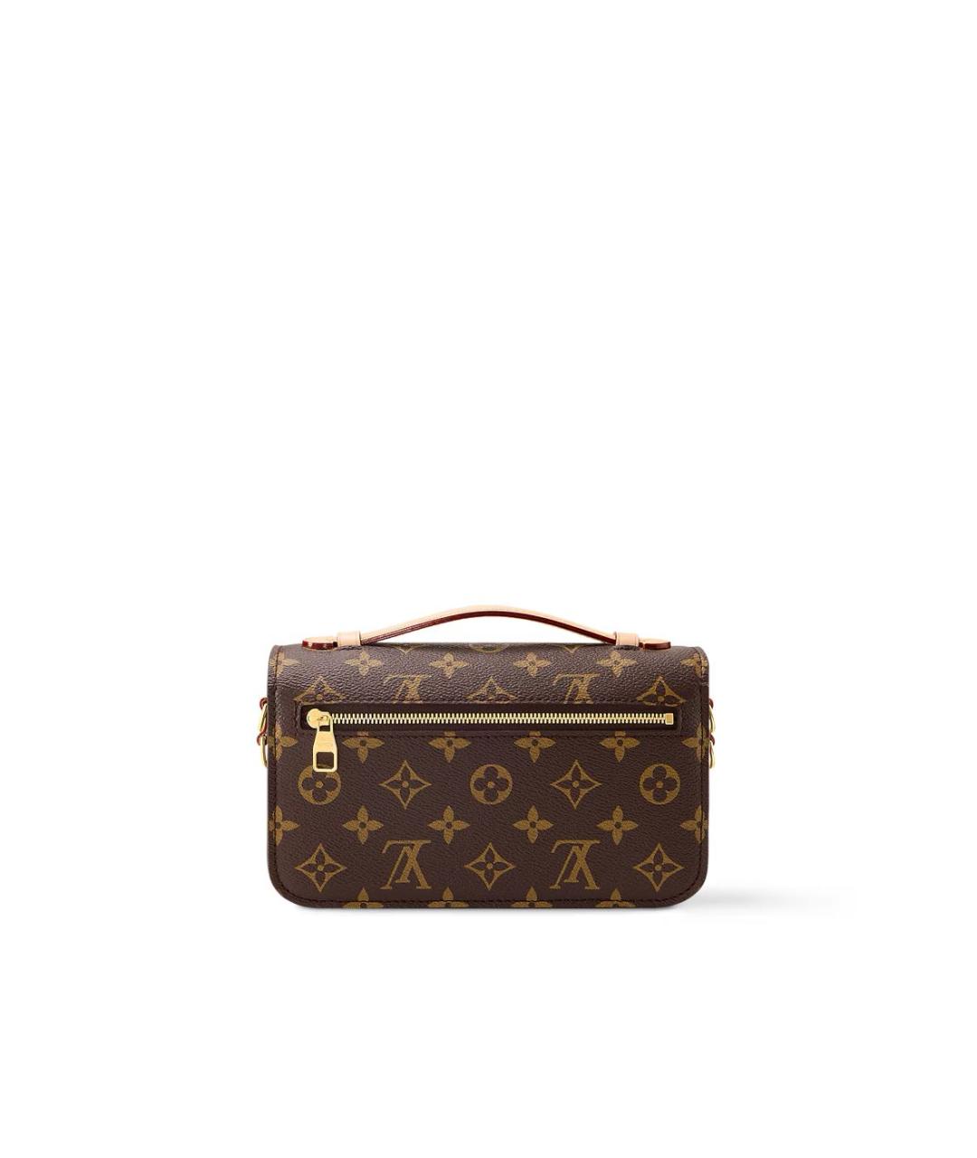 LOUIS VUITTON Коричневая сумка через плечо, фото 4