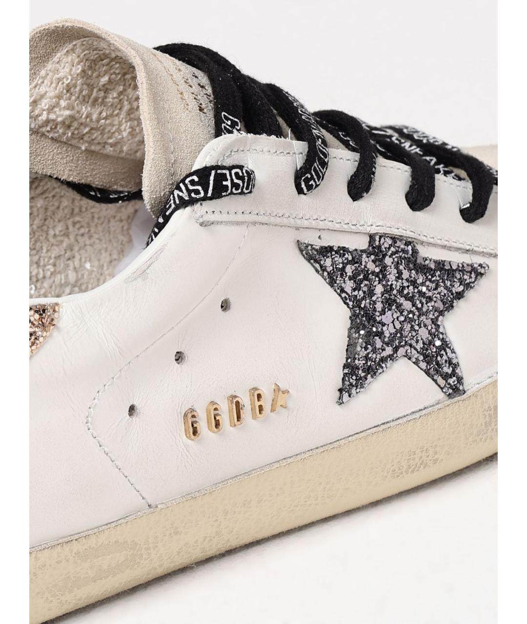 GOLDEN GOOSE DELUXE BRAND Белые кожаные кеды, фото 4