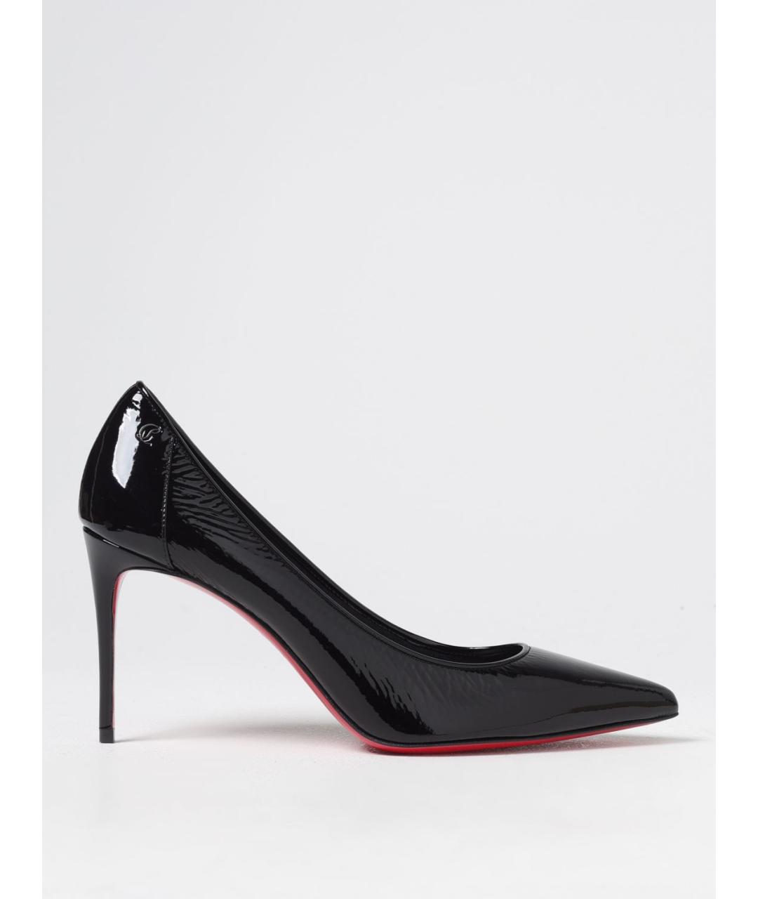 CHRISTIAN LOUBOUTIN Черные кожаные ботинки, фото 5