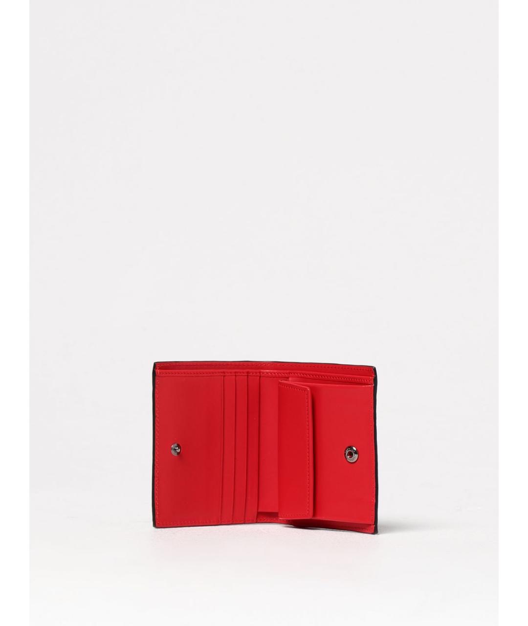 CHRISTIAN LOUBOUTIN Черный кожаный кошелек, фото 2
