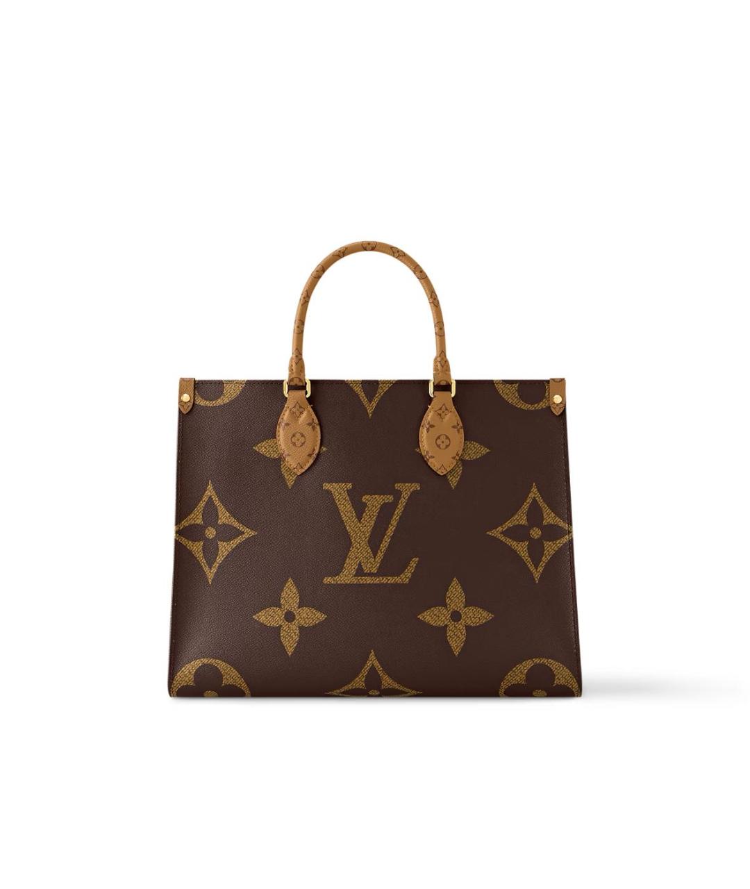 LOUIS VUITTON Коричневая сумка тоут, фото 1