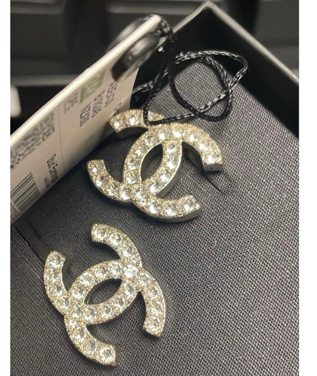 CHANEL Золотые серьги, фото 3