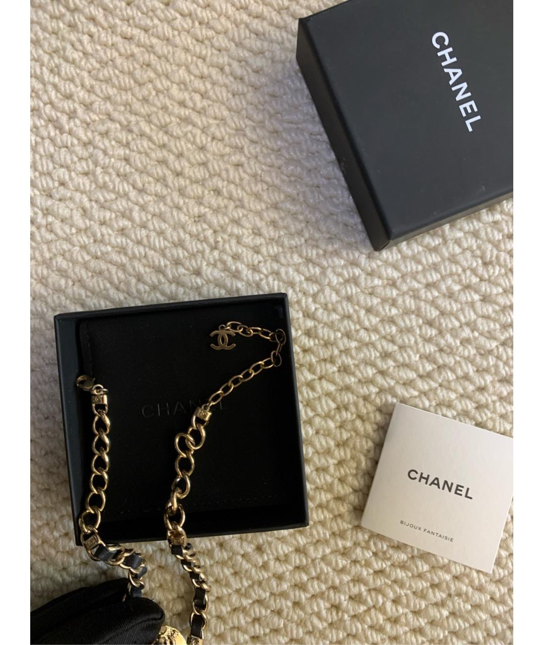 CHANEL Золотое колье, фото 5